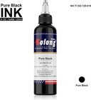 Black Tattoo Ink 3 4 Oz     Smooth Consistent Pigment For Lining   Shading