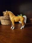 Vintage Hartland Horse 5  Standing Quarter Horse Palomino Plastic Toy Euc  
