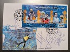 Exclusive Block Fdc Signed Shevchenko Belanov   2-the Next Golden Ball Is Yours 