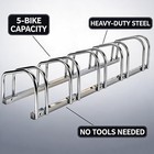 Bike Storage Rack  bicycle Floor Parking Bike Rack Stand For Garage Home Outdoor
