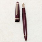 Sailor Profit 1911 Fountain Pen 14k Gold Nib Maroon Rhodium Trim Japan