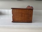 Antique Wood Sewing Spool Cabinet Apothecary Drawer Chest 