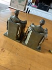 Vintage Jennings Bro  Pair Of Bronze Abraham Lincoln Bookends-great Shape 