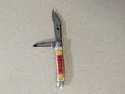 Vintage Trojan Seeds Pocket Knife Advertising Farmer