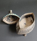 Fine Antique Middle Eastern Silver Censer Persian Ottoman Qajar Islamic
