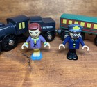 Brio Polar Express Train Engine  Tender  Passenger Coach  Boy   Conductor Figure