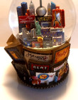 Vintage Bloomingdales Broadway Musical 2001 Snow Globe Times Square  Twin Towers