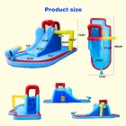 Kids Inflatable Bouncer House Water Slide Jump Climb Splash Pool Indoor outdoor