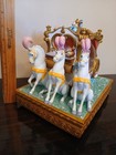 Disney Cinderella Musical Snowglobe Carriage Ride