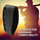 Medium Size Synthetic Latex Rubber Slip-on Recoil Pads Stock For Rifle Shotgun