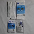  4 New  Zeiss Mini Lens Care Kit Spray Cloth Eyeglasses Camera Binoculars Travel