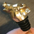 Whistlepig Piggyback Whiskey Gold Metal Pour Spout