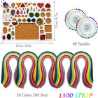 Quilling Supplies Paper Quilling Kits With 13 Quilling Tools And 1300 Strips Qui