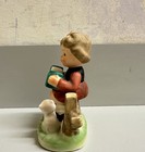 Napcoware Girl Playing Accordion Figurine  9485 Vintage Mcm