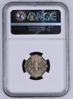 1940 b  Short Trefoils Kg Vi British India Anna - Ngc Graded Ms 63