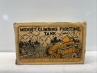 Vintage 40s 50s Louis Marx Tin Litho Climbing Fighting Tank Works Ln Box Silver