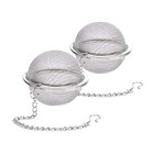 4 Pcs Tea Ball Strainer     Stainless Steel Mesh Infuser For Loose Leaf Tea   Her