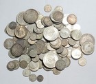 World Silver Lot 24oz  680 Grams  Of Circulated Coins Approx  13oz Asw