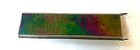 Vintage Triangle Kaleidoscope Stained Glass Soldered With 2 Glitter Wands