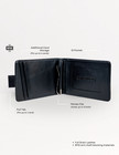 Mens Slim Bifold Genuine Leather Wallet Rfid Blocking Money Clip Id Window New