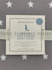 Pottery Barn Kids Organic Cotton Star Toddler Duvet One Size Gray  336u