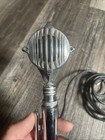 Vintage 1950 s Dukane Model 7c40 Microphone Art Deco With Base   Cord