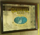Vintage Olympia Beer Served Here Bar Mirror 26  X 20 