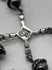 Mexico Sterling Silver Yalalag Cross Necklace