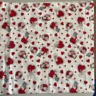 Mabel Lucie Attwell Valentine Fabric Woodrow Heart Kids Kewpie Children Vtg
