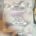 Baby Starters Super Soft Crib Blanket Bear Jungle Theme Pink Gray 30x40in Unisex