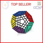 Ganowo Megaminx Speed Cube Gigaminx 5x5 Cubes Brain Teasers Games Magic Twist Pu