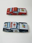 Vintage Japan Police Highway Patrol   Fire Chief Tin Litho Friction Cars
