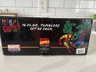 Marvel Comics 16 Fl Oz Glass Tumbler Set Of 4 Iron Man 