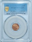1901 Pcgs Ms64rd Red Ceylon 1 4 Cent Km-90