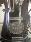 Vintage Brother Deluxe Precision Sewing Machine Black Works Great In Hard Case