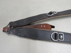 Post Ww2 Austrian Y Strap Suspenders Rucksack Straps Leather Canvas Hba 1966