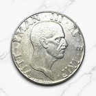 1942          Italy 50 Centesimi Wwii Magnetic  Veiii  Free Shipping 