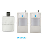 Wireless Motion Infrared Driveway Alarm Sensor Garage Alert Secure System Patrol