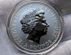 2002 Britannia Silver 1 Oz   999 Fine   2 Gem Bu Fdc Lowest Mintage Key Date   