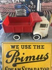 Vintage Ertl Van Lines White Dump Truck