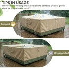 Heavy Duty Outdoor Furniture Set Cover 600d Waterproof Patio Sectional Set Cover