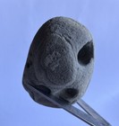 Hag Stone Natural Holey Beach Rock  Heavy  Solid  Dream Stone Wiccan Cs82