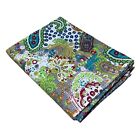 Indian Patchwork Kantha Quilt Throw Reversible Sofa Bed Blanket Christmas Gift
