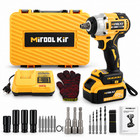 600nm 1 2   Electric Impact Wrench Cordless Brushless Nut Gun With 20v Battery