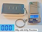 Precision Scale  Very Compact And Portable  Key Chain Scale 0 01g Steps 200g Max
