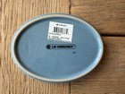 Le Creuset Stoneware Oval Spoon Rest Chambray Blue New