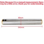 Excavator Bucket Pins 80mm X 543mm 40cr Steel For John Deere Caterpillar Kubota