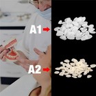 50  Beauty Teeth Custom Whitening Porcelain Veneer Set Dental Resin Veneer A1 a2