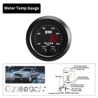 Water Temperature Gauge Kit 1 8 Npt Sensor Display With  30 Mm Gauge Joint Pipe
