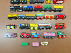 Brio Wooden And Plastic Trains Lot Mixed Of 39